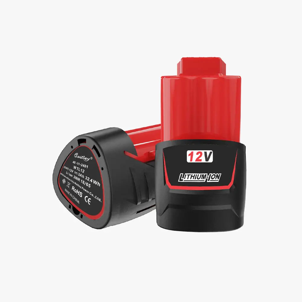 Waitley 12V 3.0Ah Replacement Battery Compatible with Milwaukee Power Tools
