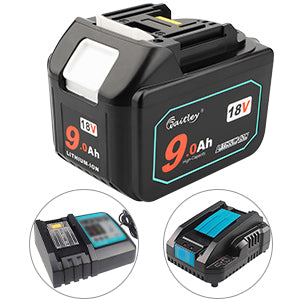 Waitley 18V 9Ah Battery Compatible with Makita Power Tools