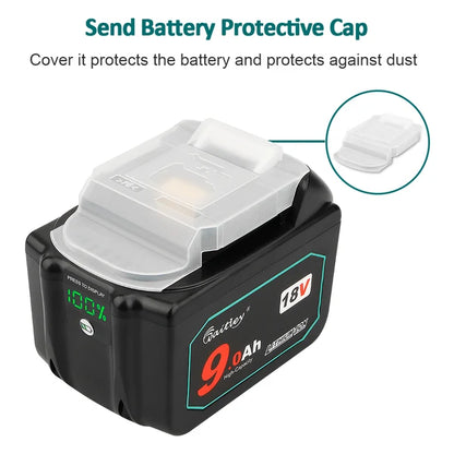 Waitley 18V 9Ah Battery Compatible with Makita Power Tools