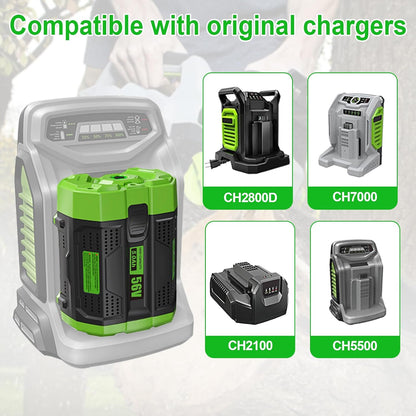 Waitley 56V 5Ah Battery Compatible with EGO Power Tools