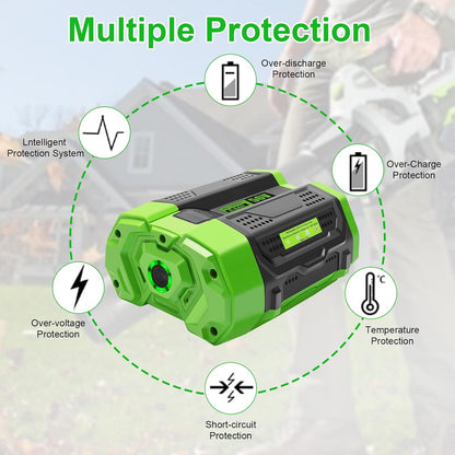 Waitley 56V 5Ah Battery Compatible with EGO Power Tools