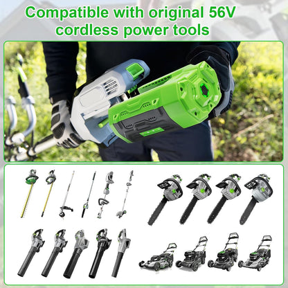 Waitley 56V 5Ah Battery Compatible with EGO Power Tools
