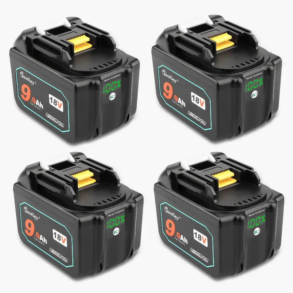 Waitley 18V 9.0Ah Replacement Battery Compatible with Makita Power Tools