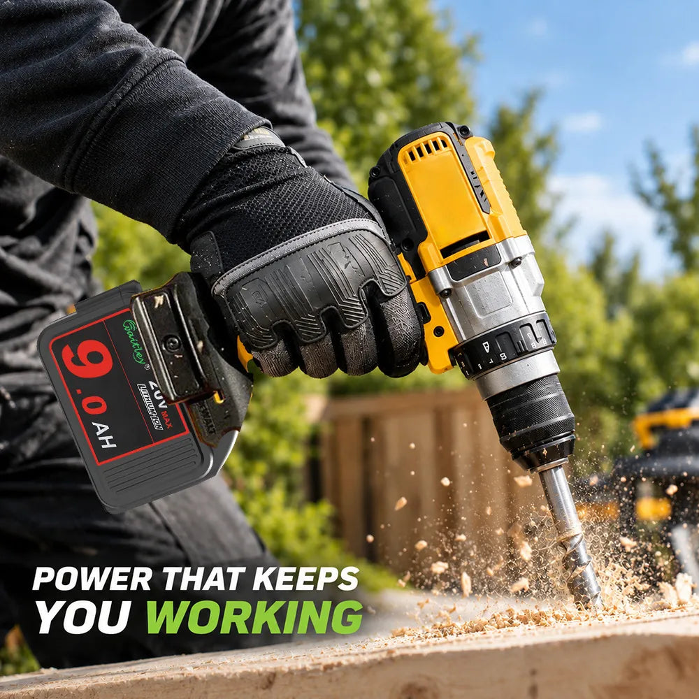 Waitley 20V 9.0Ah Replacement Battery Compatible with DEWALT Power Tools