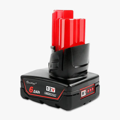 Waitley 12V 6.0Ah Replacement Battery Compatible with Milwaukee Power Tools-1 pack
